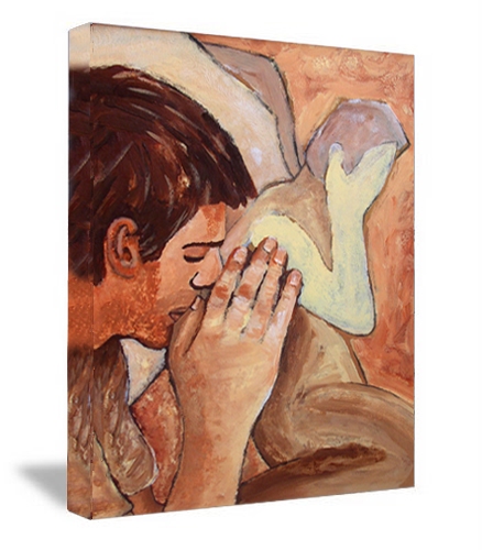 Canvas Print `Aanbidding`